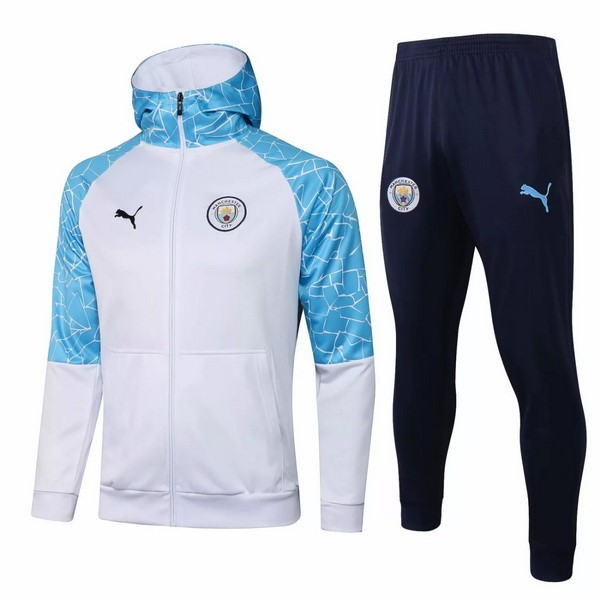 Giacca Manchester City 21/22 Blu Bianco